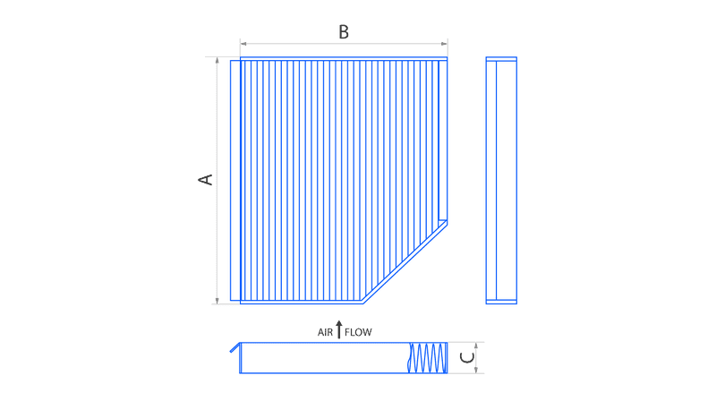 Фильтр салона AS968