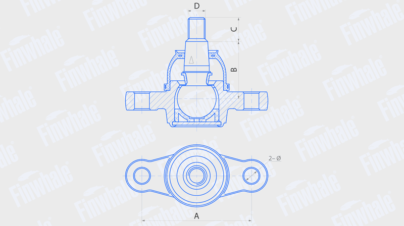 Опора шаровая BJ510