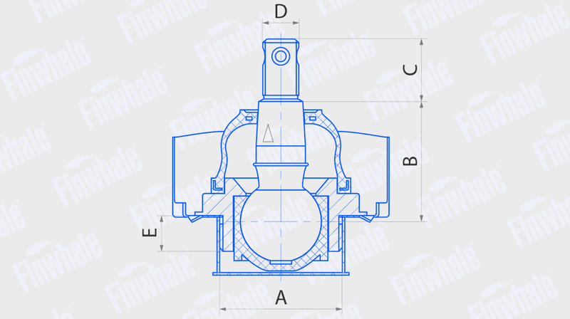 Опора шаровая BJ511