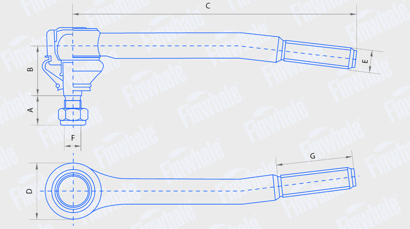 Рулевой наконечник FJ413