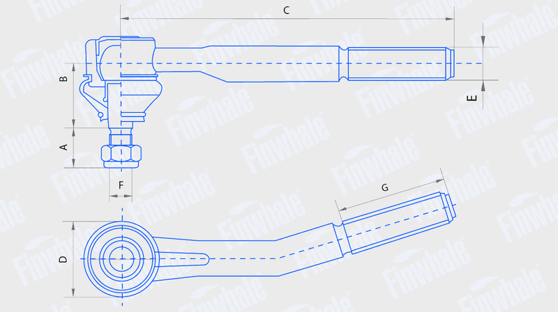 Рулевой наконечник FJ482