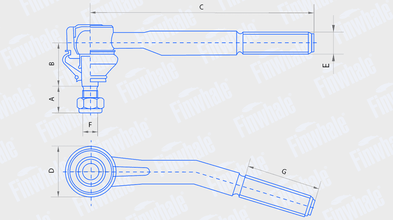 Рулевой наконечник FJ483
