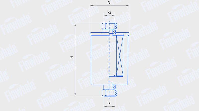 Фильтр топливный PF006M