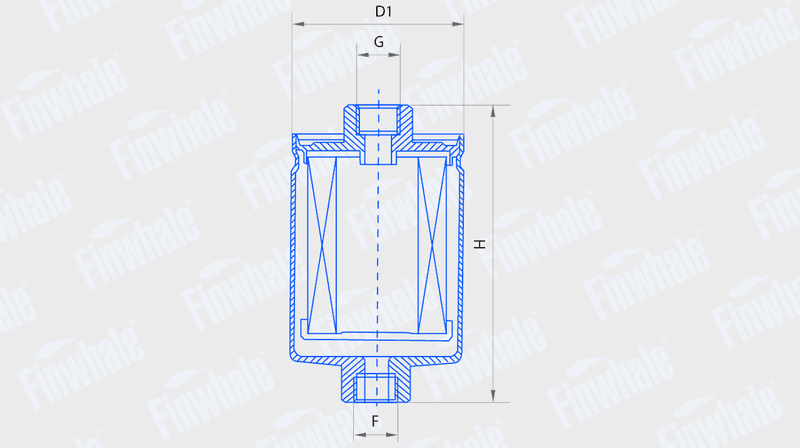Фильтр топливный PF12