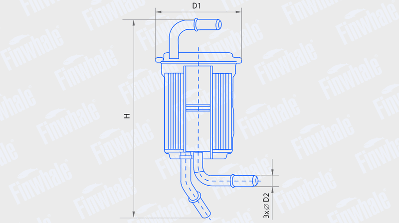 Фильтр топливный  PF560