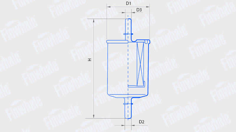 Фильтр топливный  PF606