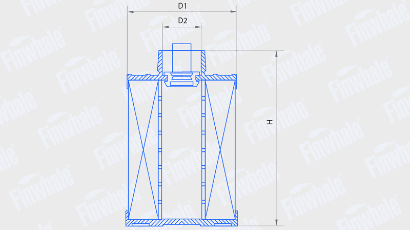 Фильтр топливный  PF607