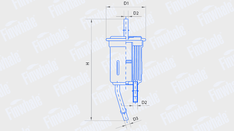 Фильтр топливный  PF719