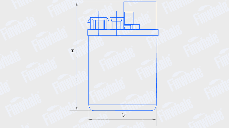 Фильтр топливный  PF732