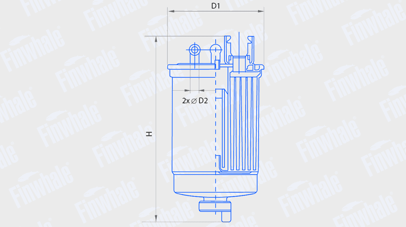 Фильтр топливный  PF904