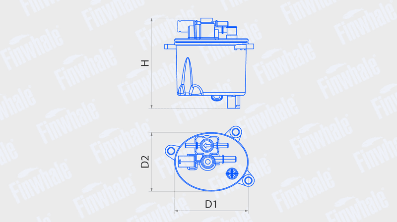 Фильтр топливный  PF910