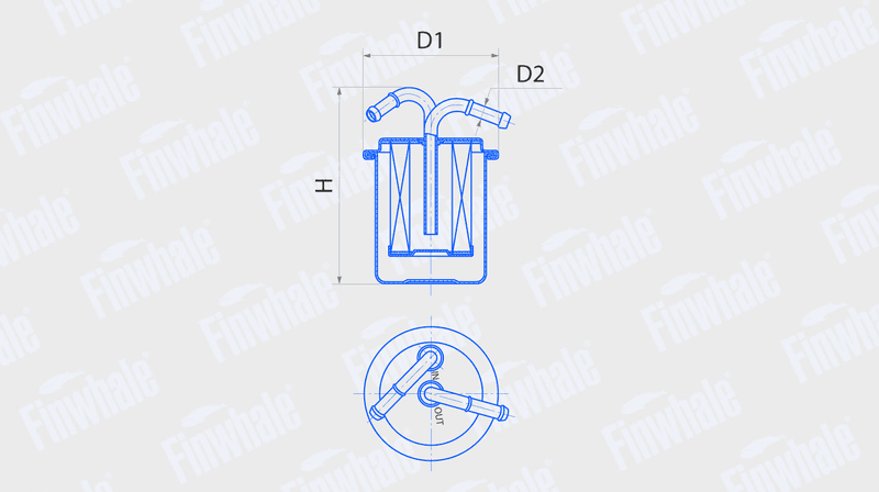 Фильтр топливный  PF941