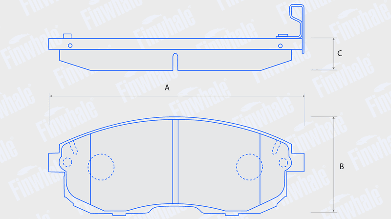 Колодки передние дисковые V1046