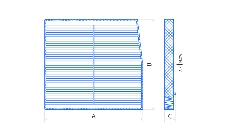 Фильтр салона AS964