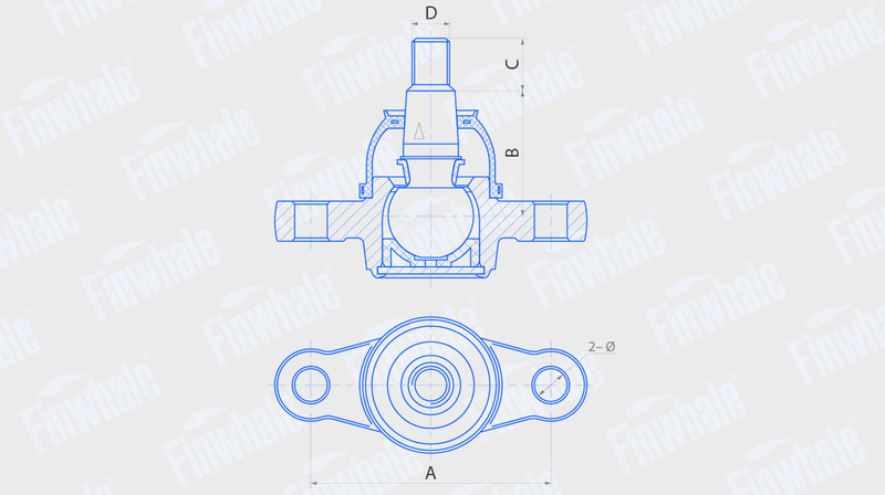 Опора шаровая BJ510