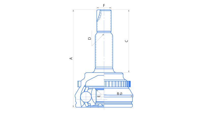 ШРУС наружный FJ234