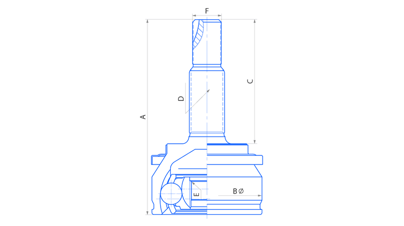 ШРУС наружный FJ243