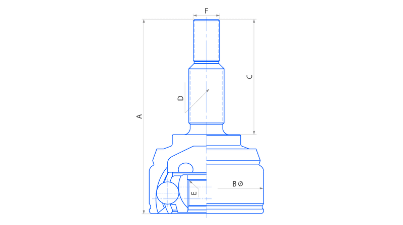 ШРУС наружный FJ244