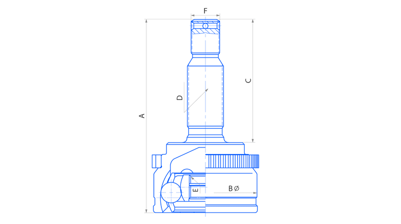 ШРУС наружный FJ253