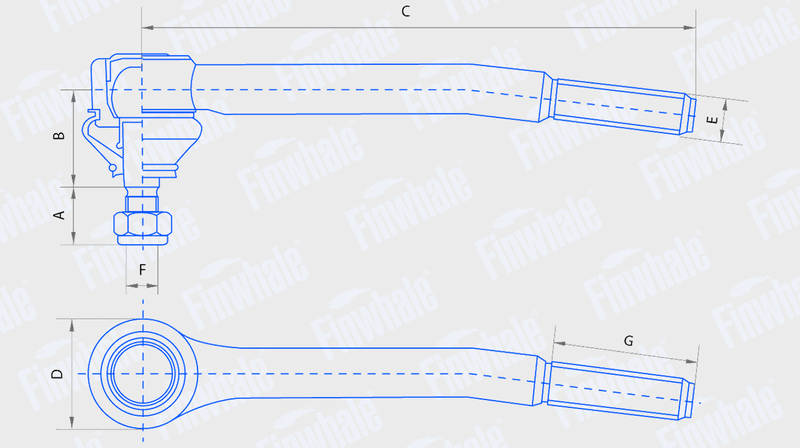 Рулевой наконечник FJ412