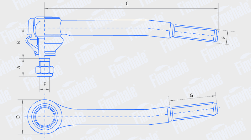 Рулевой наконечник FJ413