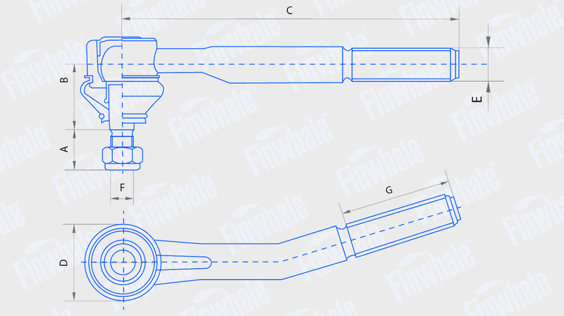 Рулевой наконечник FJ482