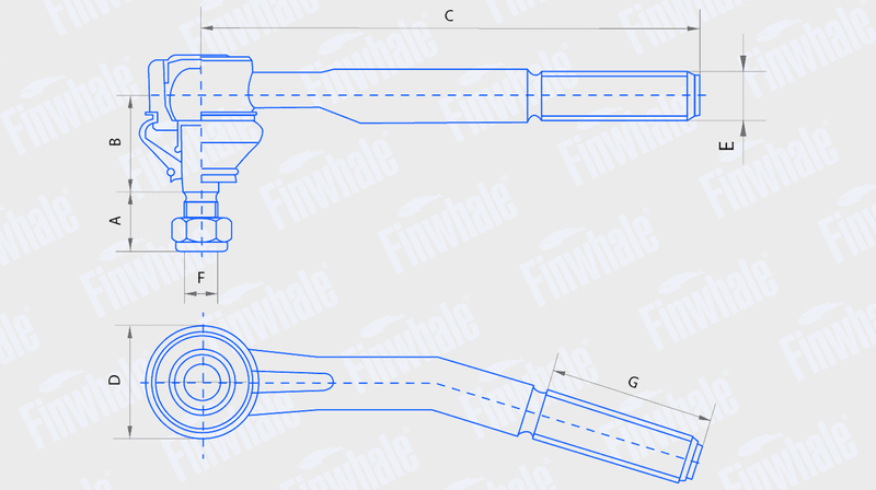 Рулевой наконечник FJ483