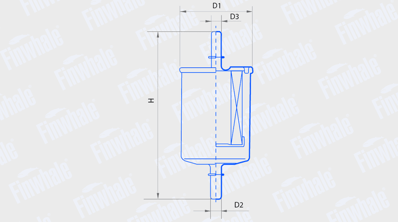 Фильтр топливный  PF316