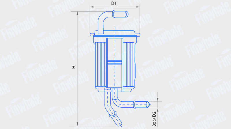 Фильтр топливный  PF560