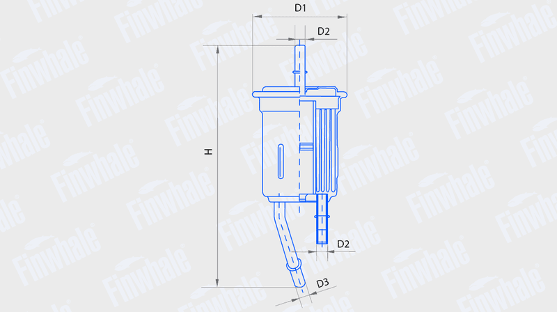 Фильтр топливный  PF719