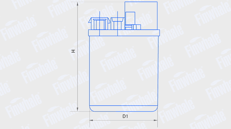 Фильтр топливный  PF732