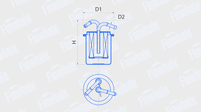 Фильтр топливный  PF941